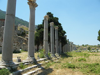 Image showing ruins in Ephes