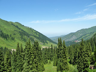 Image showing mountain landscape, Central Asia, Kazakhstan 