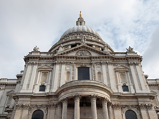 Image showing St Paul Cathedral, London