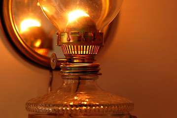 Image showing Kerosene  lamp