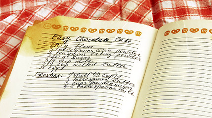 Image showing Recipe in cookbook