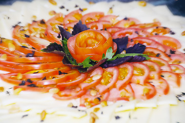 Image showing Tomato with Cheese