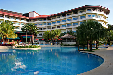 Image showing Tropical resort