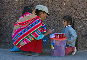 Image showing Peruvian mother