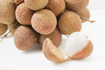 Image showing Lychees