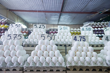 Image showing White Eggs