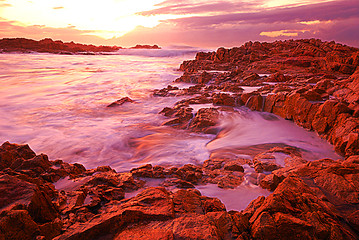 Image showing Seascape in South Africa