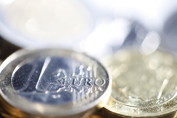 Image showing Coins - Close up 