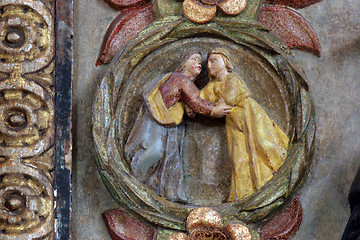 Image showing The Visitation, Mysteries of the Rosary