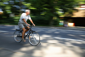 Image showing Speedy man