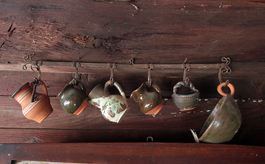 Image showing Old farmhouse pantry in old country house