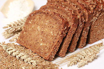 Image showing Whole wheat bread