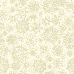 Image showing Christmas seamless pattern snowflake. EPS 8