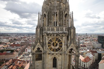 Image showing Tower of Zagreb Cathedral