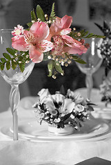 Image showing Wedding glasses