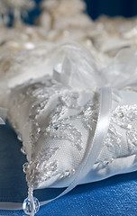 Image showing wedding pillow