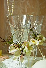 Image showing Wedding glasses