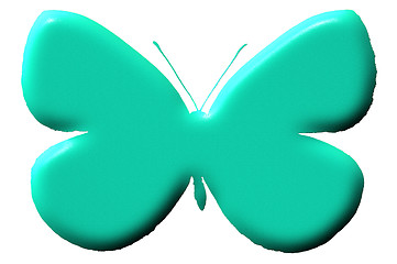 Image showing butterfly isolated    