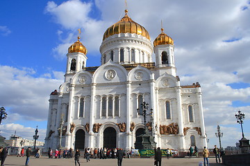 Image showing Russian cathedral  church 