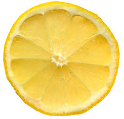 Image showing slice of lemon 