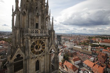 Image showing Tower of Zagreb Cathedral