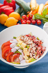 Image showing fresh caesar salad