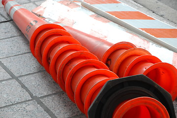 Image showing Traffic cones