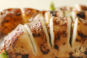 Image showing Grilled squid