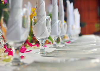 Image showing Table setting