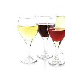 Image showing Wine Glasses