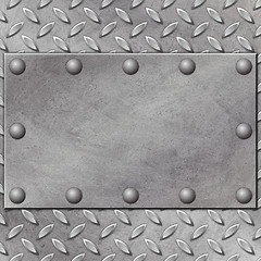 Image showing Grunge Metal Background