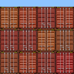 Image showing Freight Containers