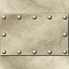 Image showing Grunge Metal Background