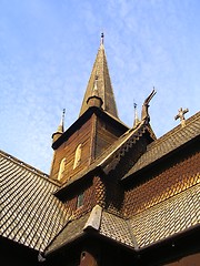 Image showing Lom stave church