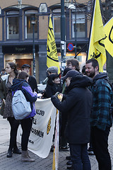 Image showing SOS protest