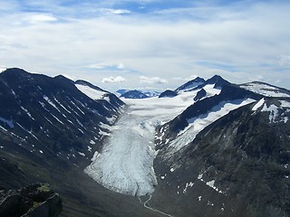 Image showing Hellstugu Glacier