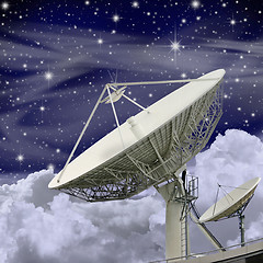 Image showing Large Satellite Dish