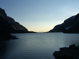 Image showing Mountain lake