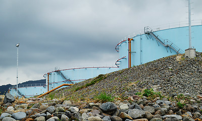 Image showing Oil Tanks