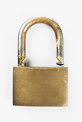 Image showing Rusted Padlock