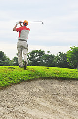 Image showing Golfer