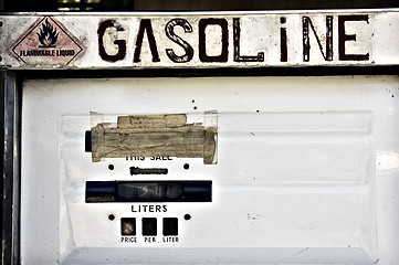 Image showing Gasoline Pump