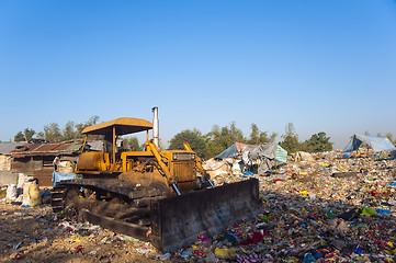 Image showing Bulldozer