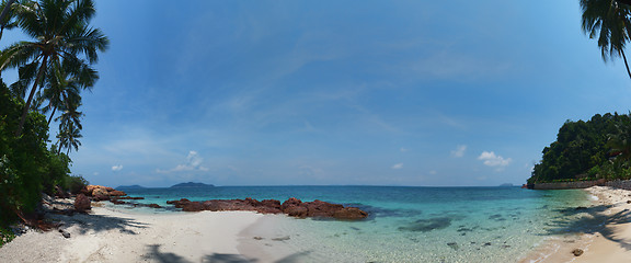 Image showing Paradise beach