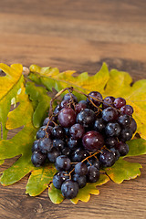 Image showing Red grape