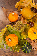 Image showing Decorative pumpkin