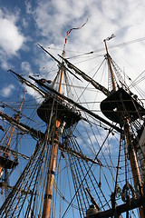 Image showing Masts