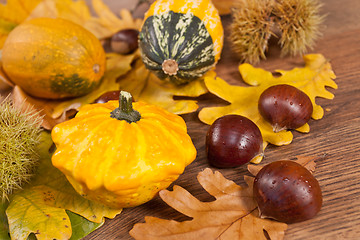 Image showing Decorative pumpkin