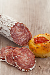 Image showing Rustic italian bread