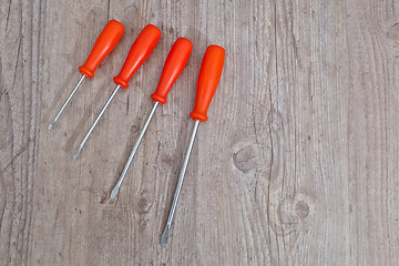 Image showing screwdrivers